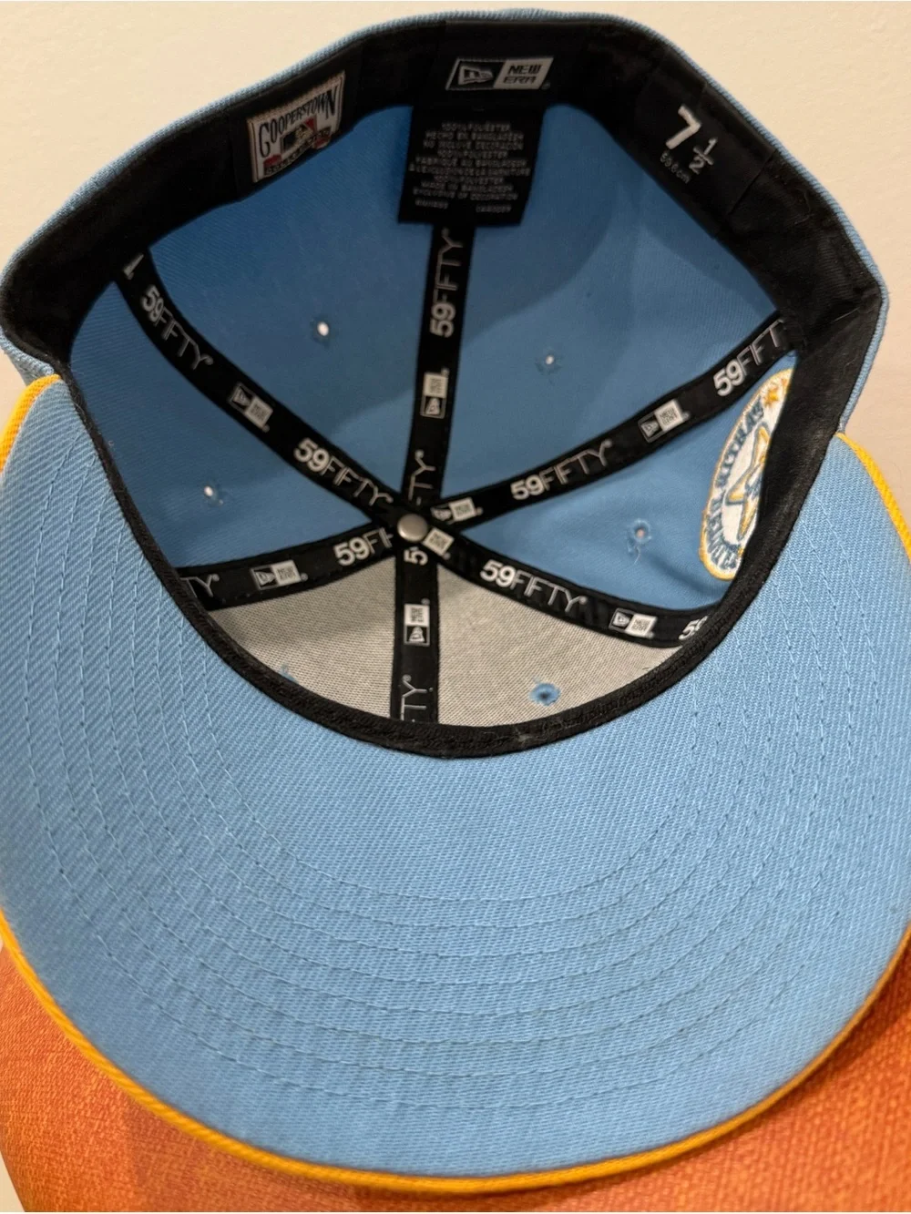 New Era 59Fifty Montreal Expos Sky Blue 1982 All Star Game. Size: 7 1/2
